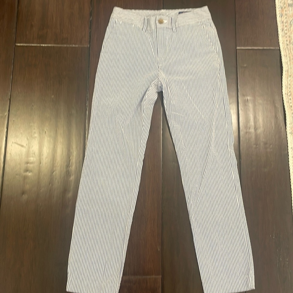 Boys seersucker dress slacks. Size 10. Perfect for Easter 🐣